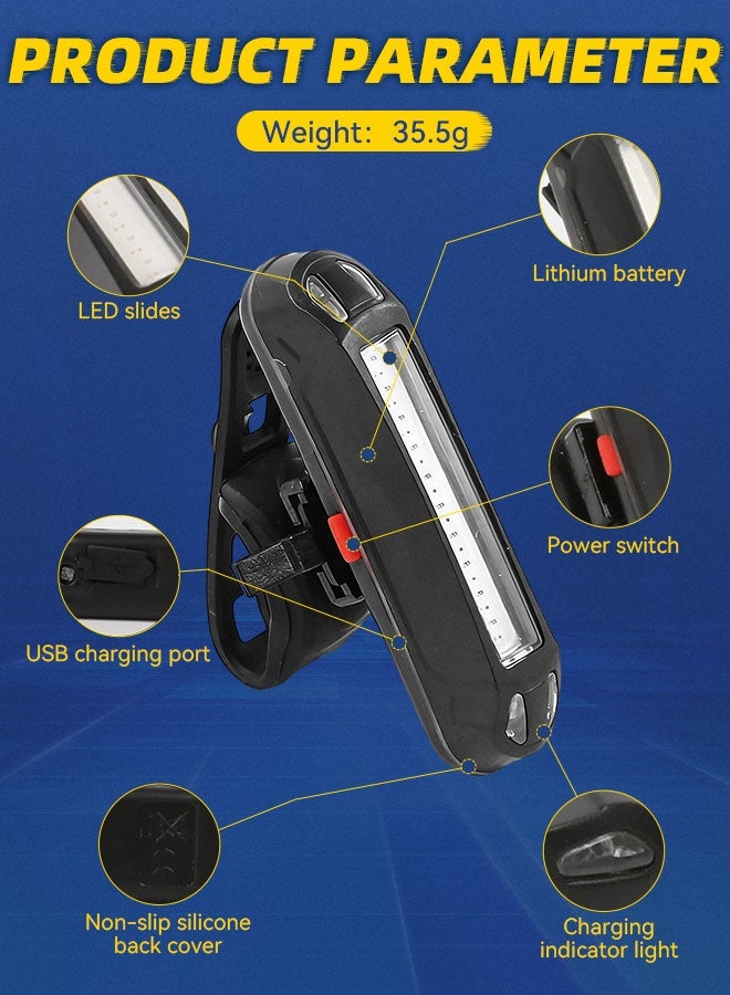 CREEPER ضوء ذيل الدراجة، أوضاع وميض متعددة - Image 2